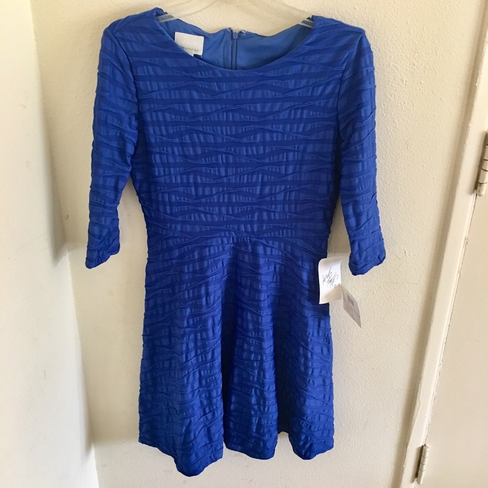 Blue Donna Morgan Dress